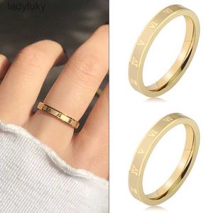 Solitaire Ring 2mm Viking Yüzük Roman Sayılar Gotik Yüzük Fit Macera K-Pop Aksesuarları Vücut Takım Seti Ücretsiz Nakliye Erkek Yüzük Kadın 240226