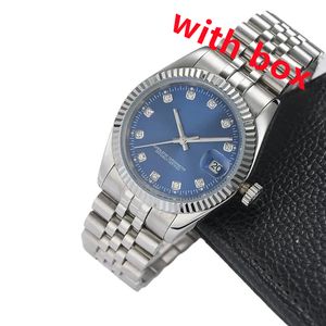 Orologio da uomo di design datejust 2813 movimento di lusso abbinato moda quarzo nero 126234 ew factory 41mm 36mm 31mm 28mm orologi con diamanti di alta qualità SB015 B4