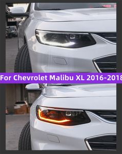 Обновленные светодиодные фары для Malibu XL 20 16-20 18 DRL дневные огни сигнальные системы автоматического освещения налобные фонари