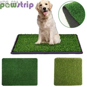 Diğer Köpek Malzemeleri Evcil Hayvan Tuvalet Eğitim Pee Pad Nefes Alabilir Yapay Simülasyon Çim Eğitmeni Mat Taşınabilir Dayanıklı Köpekler Kediler Lazımlık Çöp Halı YQ24027