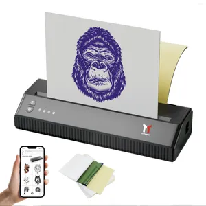 Meihengtong Термальный Bluetooth A4 Трафаретный принтер для татуировок оптовая продажа Портативный копировальный аппарат