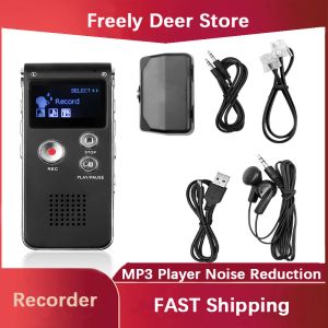Плееры FreelyDeer Professional 8 ГБ цифровой аудио диктофон мини цифровой диктофон Mp3-плеер ручка встроенный микрофон Оптовая продажа