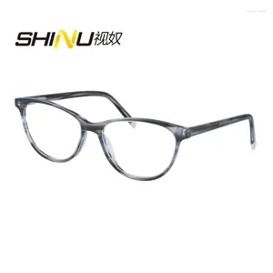 Солнцезащитные очки «кошачий глаз», женские очки для ближнего и дальнего увеличения, мультифокальные, блокирующие синий свет, компьютерные, антирадиационные, прогрессивные
