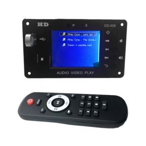 Player Wireless BluetoothCompatible 5.0 Decoder Stereo Ses HD Video Player Mp3 Flac WAV Maymun FM Radyo USB TF Müzik Çalar