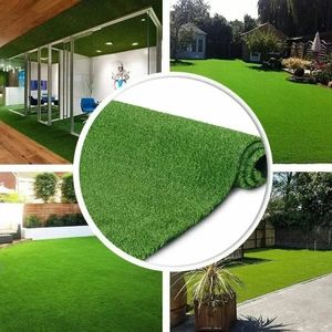 10 pçs 2x3m simulação de pastagem artificial musgo gramados relvado falso grama verde tapete plantas ao ar livre micro-paisagem decorações de piso