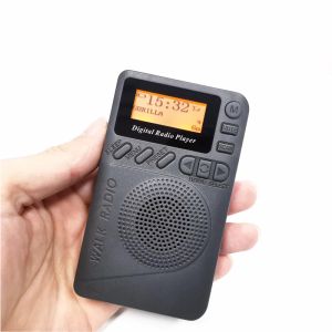 Oyuncular Mini Dab/DAB+ Dijital FM Radyo MP3 çalar, büyük boy LCD ekran, iyi ses hoparlör ve uzun pil ömrü