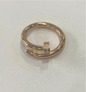 Kadınlar için tasarlanmış lüks elmas yüzük Erkek ve kadın açık aşk yüzüğü altın yüzük popüler moda klasik yüksek kalite kutu yok