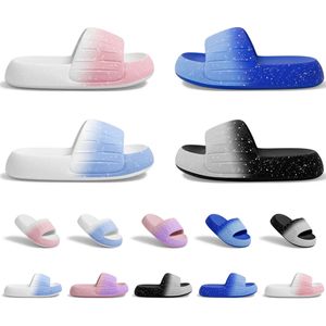 Stil altı çocuk terlikleri erkek ve kız çocukları gradyan iki renkli slaytlar eva sandaletler kaymaz banyo ev parmak arası terlik ev ayakkabıları