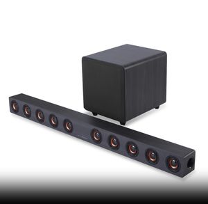 Роскошные деревянные колонки SoundBar TV Система домашнего кинотеатра Беспроводная Bluetooth-колонка Hi-Fi стерео 3D-сабвуфер объемного звучания с дистанционным управлением MP3-плеер