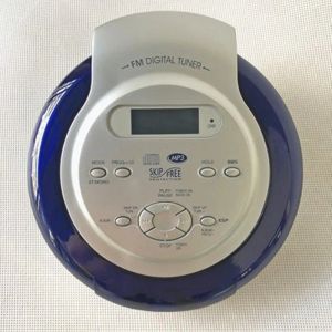 Player tragbarer CD -Player Walkman -System hochwertiger Musikschock -Proof -LCD -Display 3,5 mm Audio Jack Headset CDRRW Disc Play Console