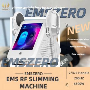 Новая машина для стимуляции мышц EMSzero для похудения RF EMS Sculpt NEO для похудения тела для скульптурирования мышц Увеличение 200 Гц 6500 Вт 14 Tesla 2/4/5 Ручки машины