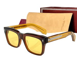 nuovi designer di moda alla moda occhiali da sole UV400 TOR quadrati famosi occhiali da sole di lusso originali Occhiali da sole retrò in acetato Cornice OEM ODM vetro fresco di qualità popolare