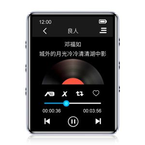 Oyuncu Yeni Versiyon X60 BT Dokunmatik Ekranlı ve Yerleşik 4GB HIFI Taşınabilir Walkman Radyo / FM / Kayıt