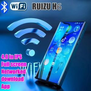 Плееры ruizu H6 mp4 WIFI Bluetooth Full Touch 4,0-дюймовый IPS-экран MP3-плеер может подключаться к Интернету FM-радио Видеоплеер Электронная книга