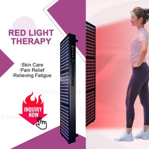 Ücretsiz Logo Profesyonel Ticari Fizik Tedavi Özelleştir, Kızılötesi LED Işık Terapisi lambası Panel Yakın Büyük Gücü Ağrı Küfür İçin Kırmızı Işık Terapi Cihazı