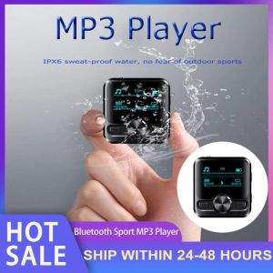 Oyuncu Mini HiFi Sport Bluetooth Mp3 Çalar Hoparlör Bluetooth Kulaklık Ses Kaydedici 1.2 inç OLED RENK DİĞER HI Res Ses Oynatıcı