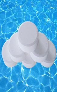 50pcs Yüzme Havuzu Aksesuarları Su Sterilizatörü Anında Dezenfeksiyon Klor Tabletleri Havuzlar İçin Çok Fonksiyonlu Tuvalet Temizleyici SDSZ9085275