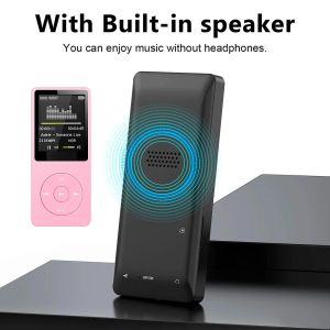 Игрок 1,8 дюйма ЖК -экрана mp3 -плеер портативный FM Mp3 Wav Radio Video Hifi Player Games Movies Ebooks Music Players поддерживает SD Card