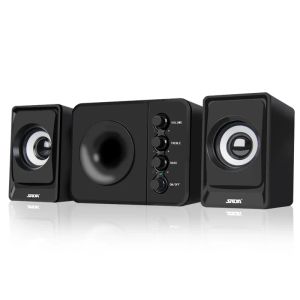 Altoparlanti Altoparlante per computer SADA D205 2.1 con subwoofer Ideale per musica, film, PC multimediali e sistemi di gioco