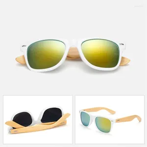 Солнцезащитные очки 29 цветов, модные мужские бамбуковые для женщин, брендовые дизайнерские деревянные очки, очки на ножках, винтажные очки, оправа для очков