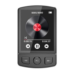 Игрок MP3 Player Portable Sport Clip Walkman Hifi Sound Bluetooth 5.2 Music Player 1,8 -дюймовый экран FM Radio Ebook Targe Clock