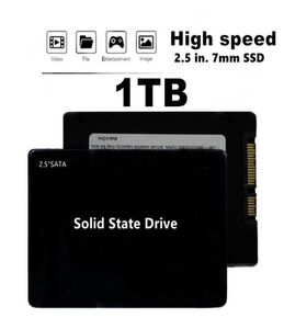 Harici Sabit Sürücüler 1TB 512GB Sürücü Diski SATA3 25 inç SSD TLC Dizüstü bilgisayar ve masaüstör için dahili katı hal