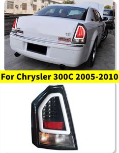 Chrysler 300C 2005-2010 için Chrysler 300C arka lamba arka sis fren dinamik dönüş sinyali kuyruğu ışığı tertibatı