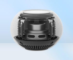 HomePod için Mini Hoparlörler Akıllı Hoparlör Taşınabilir Bluetooth Sesli Asistan Subwoofer Hifi Derin Bas Stereo TypeC Kablolu Ses Kutusu9934782