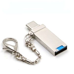 Коммуникация USB Тип C Reader Mobile Phone OTG Внешняя память 64 ГБ 128 ГБ мини -карманной карманной карты Адаптер Адаптер Адаптер Micro SD/TF
