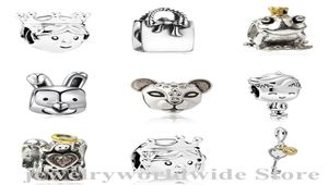 Alaşım Charm Boncuk 925 Gümüş Kaplama Moda Kadın Mücevherleri Çarpıcı Tasarım Avrupa Tarzı Pan 3mm Zincir Bilezik Kolyesi 5011039