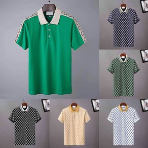 Tasarımcı Polo Gömlek Erkekler Kadın Tişörtler Erkek Tasarımcı Gömlek Moda Ekose Mektup Baskı Pamuk Ticari İşler Gömlekler Spor Tees 3xl Baskı Gündelik Nefes Alabilir