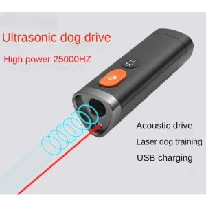 Kovacılar Ultrasonik Köpek kovucu Anti Barking Stop Kabuğu Elektronik Köpek Kurtları Eğitim Cihazı USB Şarj ile Yüksek Güç Çıkarım