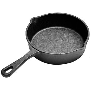 Чугунная сковорода с антипригарным покрытием, маленькая посуда для приготовления яиц, практичная кухонная мини-инструмент для завтрака, аксессуары 240226