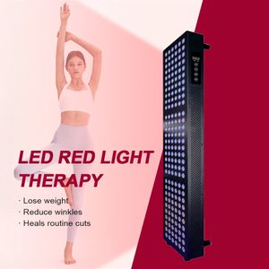 Çok Özellikler Profesyonel Ticari Fizik Tedavi 300-3600W 660/850nm 5 Dalga boyları LED Kırmızı Işık Terapi Paneli Ağrı Küfür Ev SPA SPA