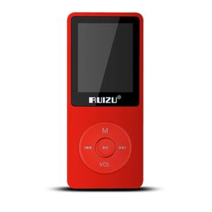 Плеер 2016, новый новейший ультратонкий MP3-плеер с экраном 1,8 дюйма, может воспроизводить 80H 100% оригинальный RUIZU X02 Plus с данными часов электронной книги FM