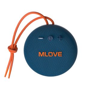 Динамики MLOVE BV230 Сверхпортативный Bluetooth-динамик, насыщенные стереобасы, круглосуточное воспроизведение, водонепроницаемость IPX67 для путешествий, походов и отдыха на природе