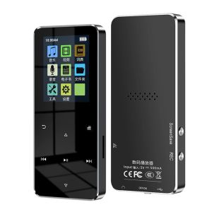 Player 80 ГБ Портативный музыкальный проигрыватель с динамиком BluetoothCompatible 5.0 MP3 Student Walkman 1,8 дюйма Color Touchscreen 300MAH Батарея