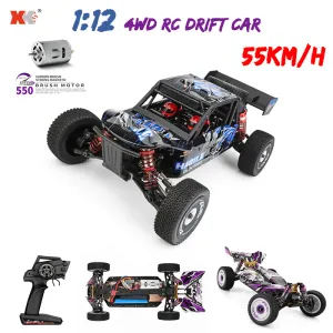 Cars WLtoys XKS 124018 124019 1/12 Радиоуправляемая машинка 2,4G с дистанционным управлением 55 км/ч Высокая скорость 4X4 OffRoad 4WD Drive RC Drift Toy Car Gift для мальчиков