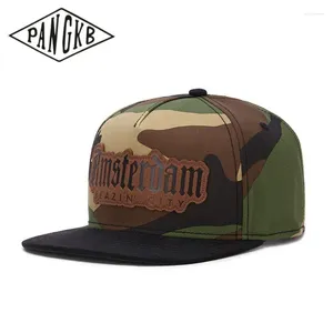 Top Caps Pangkb markası amsterdam lüks kapak kamuflaj snapback şapka güneş koruma ayar yetişkin açık hava kamuflaj beyzbol kemiği ayar