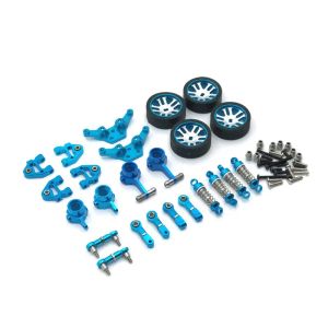 Arabalar Wltoys 1/28 284131 K979 K989 K999 RC Otomobil Parçaları Yükseltme Kiti Lastikler, Şok Emici, Rocker kolu vb.