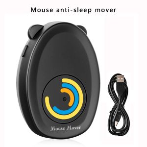 Jiggler indetectável do movimento do mouse dos ratos com interruptor de ligar/desligar e porta usb drivefree, simular automaticamente o bloqueio físico do pc do movimento