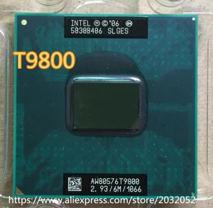 Процессор LNTEL CPU CORE 2 DUO DUO T9800 T9800 CPU 6M Cache/2,93 ГГц/1066/Dualcore Socket 479 Forcm45 PM45