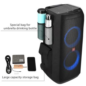 Динамики многофункциональный динамик защитный корпус на открытом воздухе сумка для хранения звука, совместимая с Partybox 310 Bluetooth -Compatible