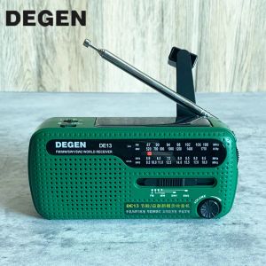 Radyo Hotsal Degen Marka FM Radyo DE13 FM MW SW Krank Dinamo Güneş Acil Durum Radyo Dünya Alıcı Kalitesi Vs Tecsun Pl310 Panda 6200