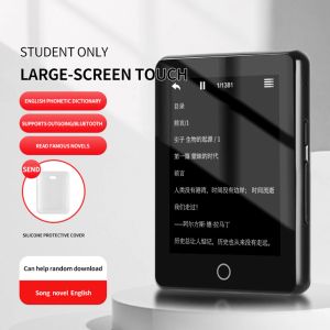 Oyuncu Yeni 2.5 inç Tam Ekran Mp3 MP4 Oyuncu Walkman Mini Bluetooth Taşınabilir Hifi Ses Dokunmatik Ekran E -Kitap Okuma Ses Kaydedici