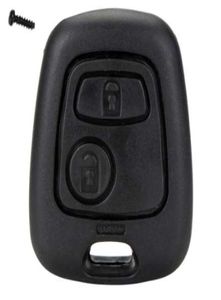 2 Düğme Uzaktan Anahtar Anahtar FOB Kasa Değiştirme Kabuk Kapağı Citroen C1 C2 C3 C4 XSara Picasso Peugeot 107 207 307 D059685566