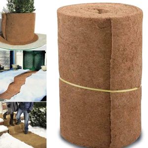 Liners Coconut Coir Liner Sheet Coco Plant Fiber Roll Natural Reptile Carpet Mat Reptile Bedding Supplies Insulation Flowerpot Basket