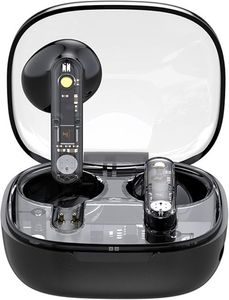 Su geçirmez Kablosuz Kulaklıklar Bluetooth kulaklıklar ENC Gürültü HiFi Stereo Çift Mikrofon Mini Spor Kulak Tomurcuklarında Yarı Yolcu Kulaklıklar
