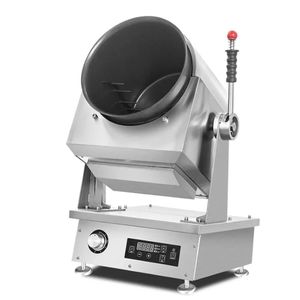 Yardımcı restoran gaz pişirme makinesi çok fonksiyonel mutfak robot otomatik davul gazı wok ocak sobası mutfak ekipmanları310z