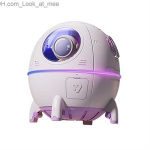 Humidifiers Astronaut Spaceship Aromatherapy Air Humidifier Purifier Electric Water Fragrance Diffuser Humidificador Light Purple Q230901